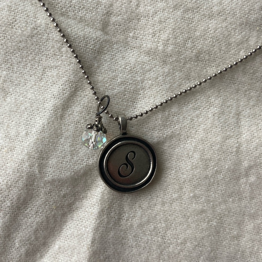💎Oragami Owl “C” initial necklace💎